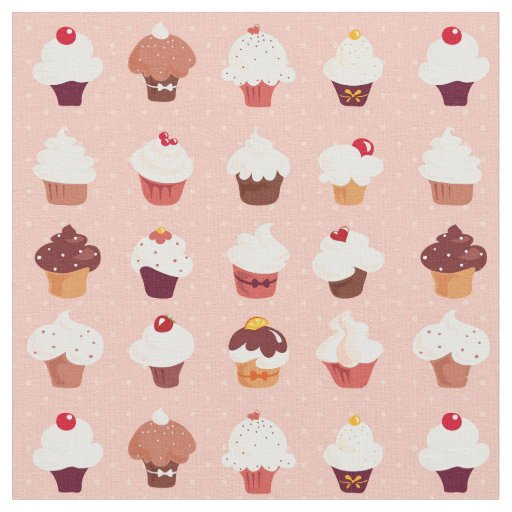 Cupcakes Fabric