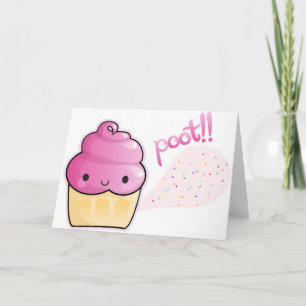 Cupcakes Fart Sprinkles Card