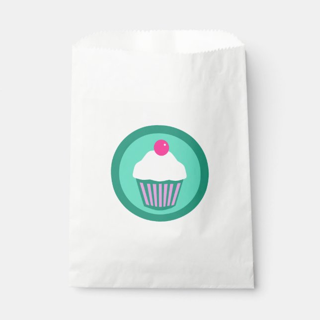 Cupcakes favor bag (Front)