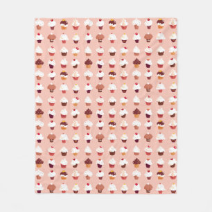 Cupcakes Fleece Blanket