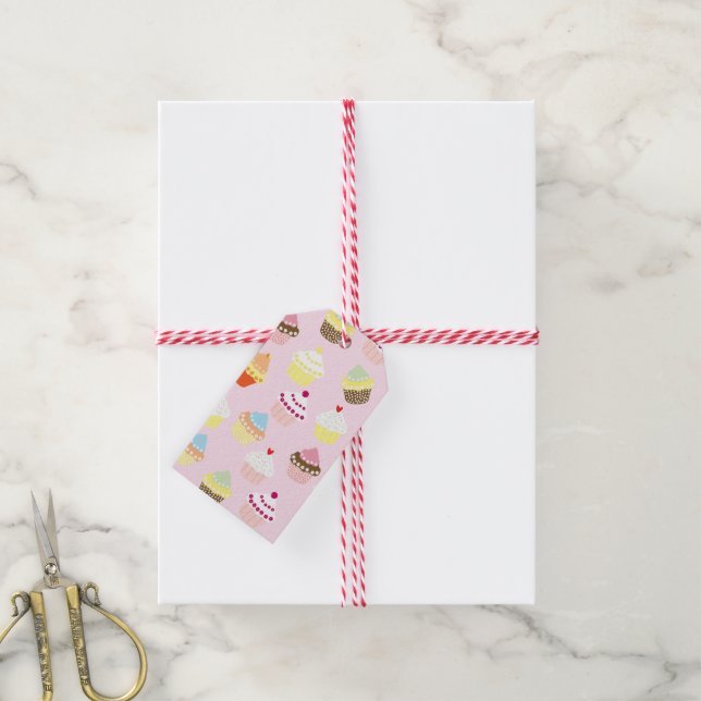 cupcakes gift tags (With Twine)