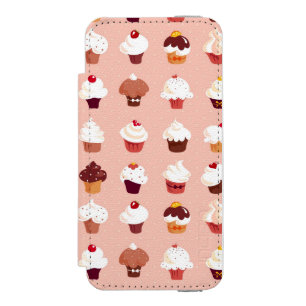 Cupcakes Wallet Case For iPhone SE/5/5s