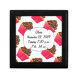 Cupcakes Keepsake Box