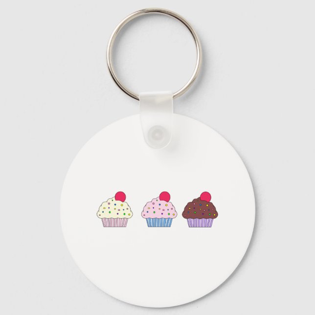 Cupcakes Keychain (Front)