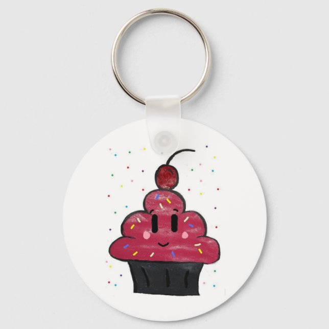 Cupcakes Keychain (Front)