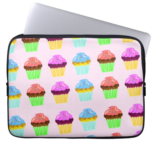 Cupcakes Laptop Bag (Front)