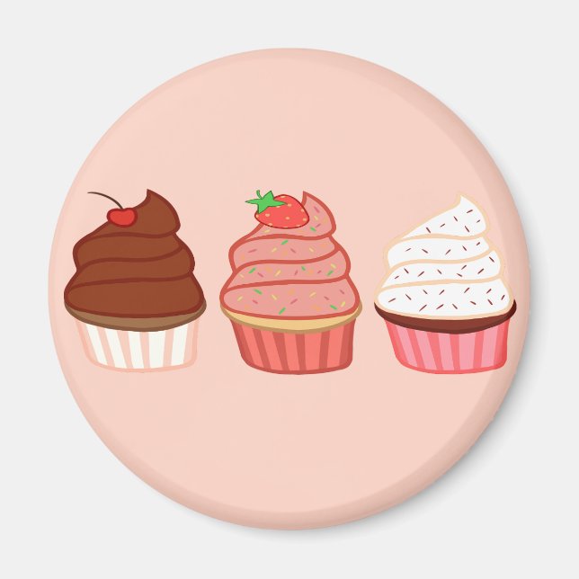 Cupcakes Magnet (Front)