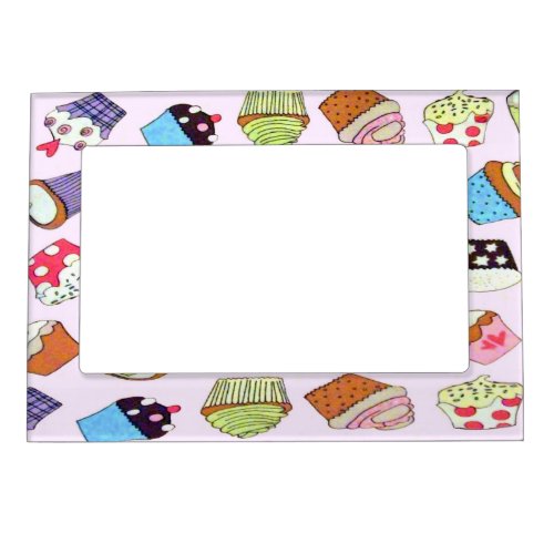 Cupcakes Magnetic Photo Frame