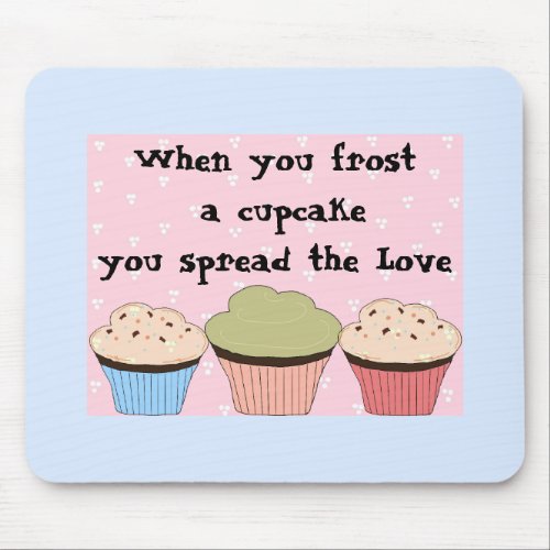 Cupcakes Mouse Pad