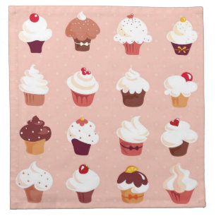 Cupcakes Napkin