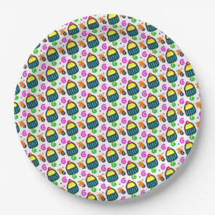 Cupcakes Paper Plates