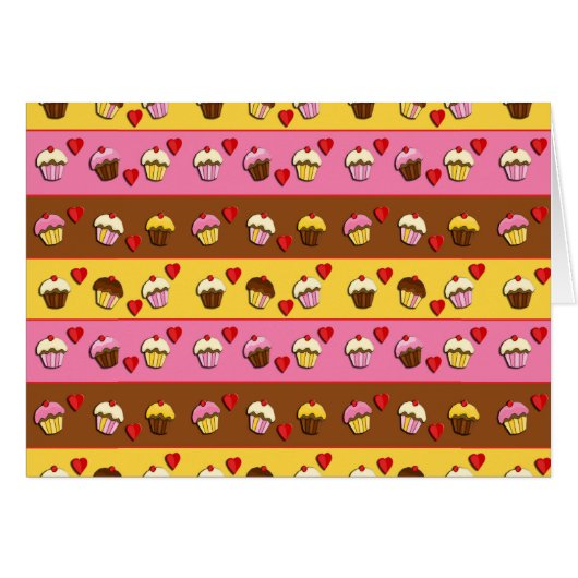 Cupcakes pattern cards (Front Horizontal)