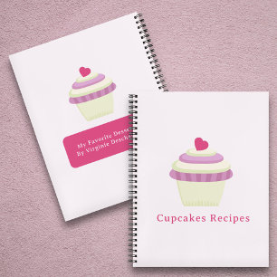Cupcakes Recipes Notebook