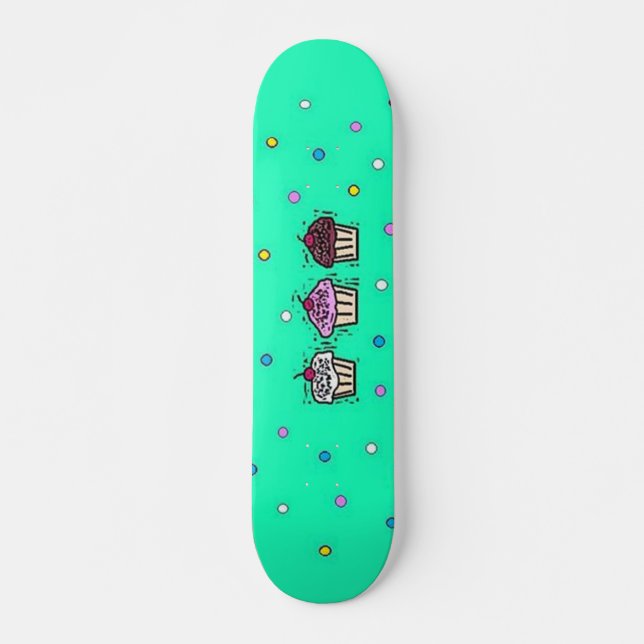 cupcakes skateboard (Front)