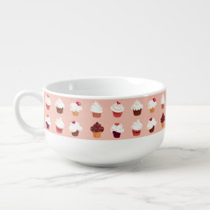 Cupcakes Soup Mug