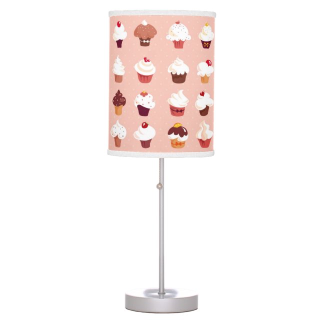 Cupcakes Table Lamp (Front)