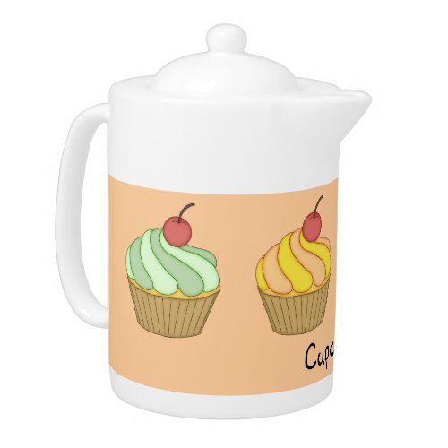 Cupcakes Teapot