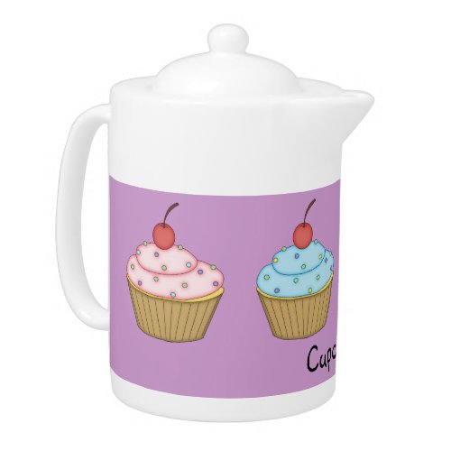 Cupcakes Teapot