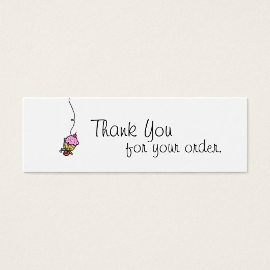 Cupcakes Thank You Tag (Front)