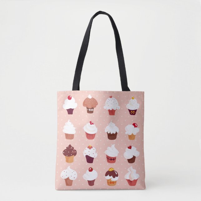 Cupcakes Tote Bag (Front)