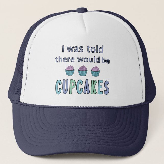 Cupcakes Trucker Hat (Front)