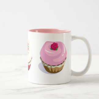 Cupcakes Two-Tone Coffee Mug
