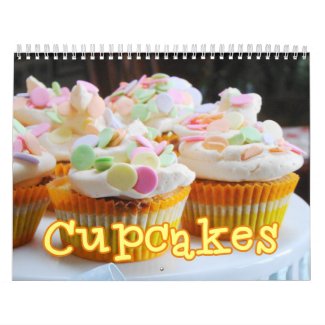 Cupcakes Wall Calendar