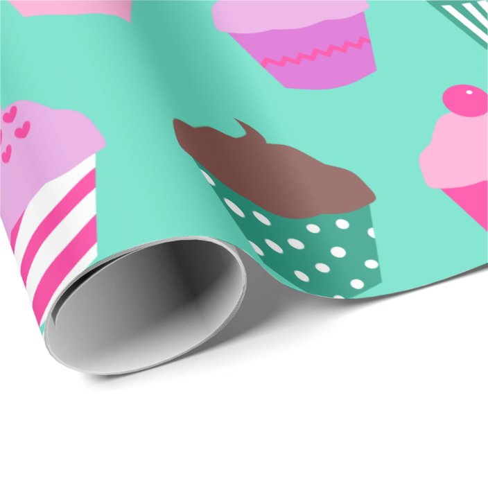 Cupcakes wrapping paper | Zazzle.com