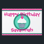 Cupcakes yard sign<br><div class="desc">cupcakes design</div>