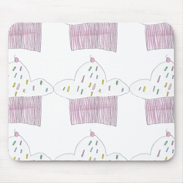 Cupcakey Mouse pad (Front)