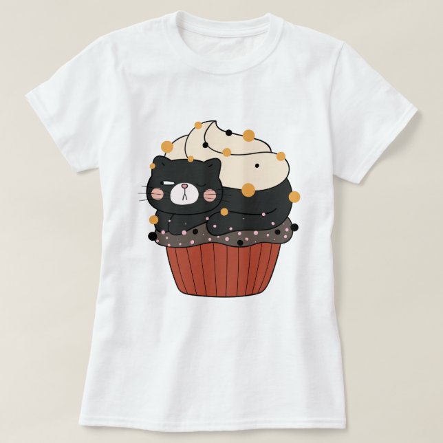 Cupcat T-Shirt (Design Front)