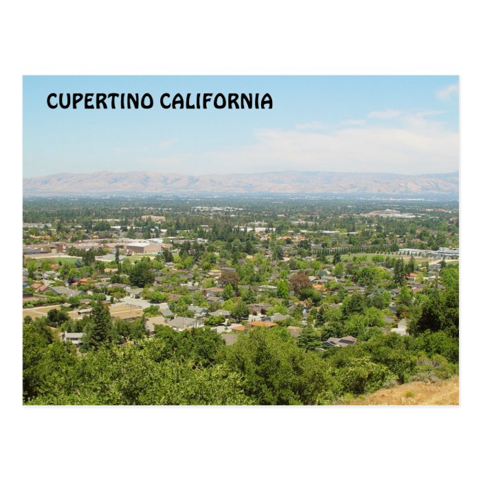 Cupertino California Postcard
