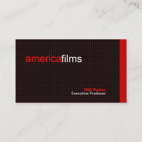 Cupertino Red Business Card Templates