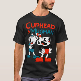 Cuphead _amp_ Mugman - Cuphead T-Shirt