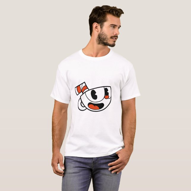 Cuphead head T-Shirt (Front Full)