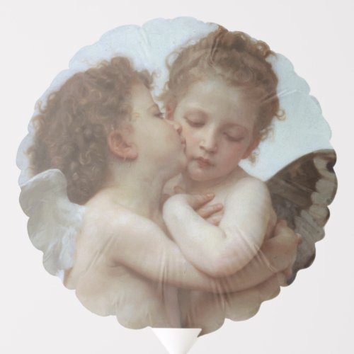 Cupid and Psyche as children _ William Bouguereau  Balloon
