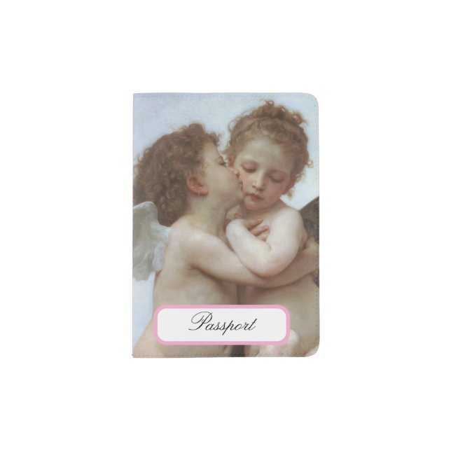 Cupid and Psyche Passport Holder (Front)
