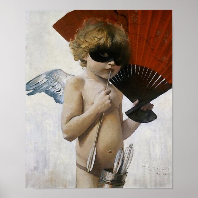 Cupid at the Masked Ball Poster (Front)