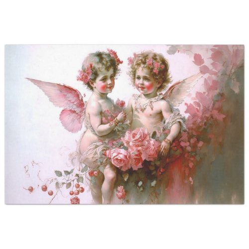 Cupid  Babies  Tissue Paper