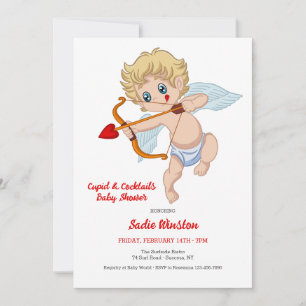 Cupid Baby Shower Invitation
