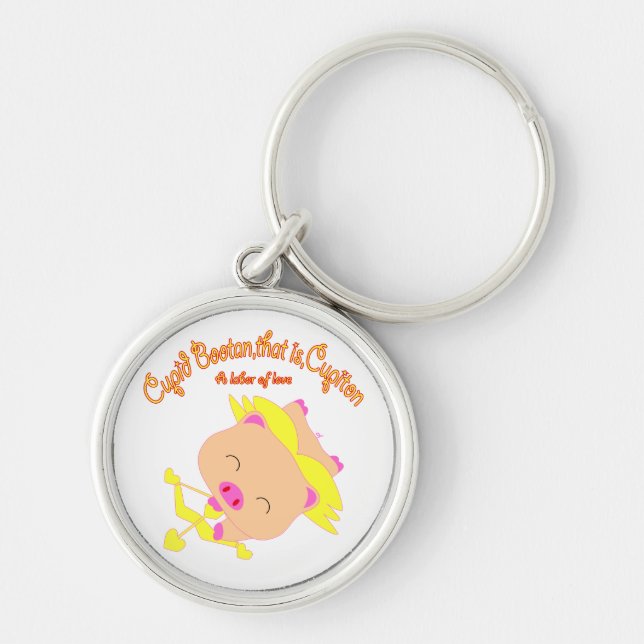 Cupid Bootan Keychain (Front)