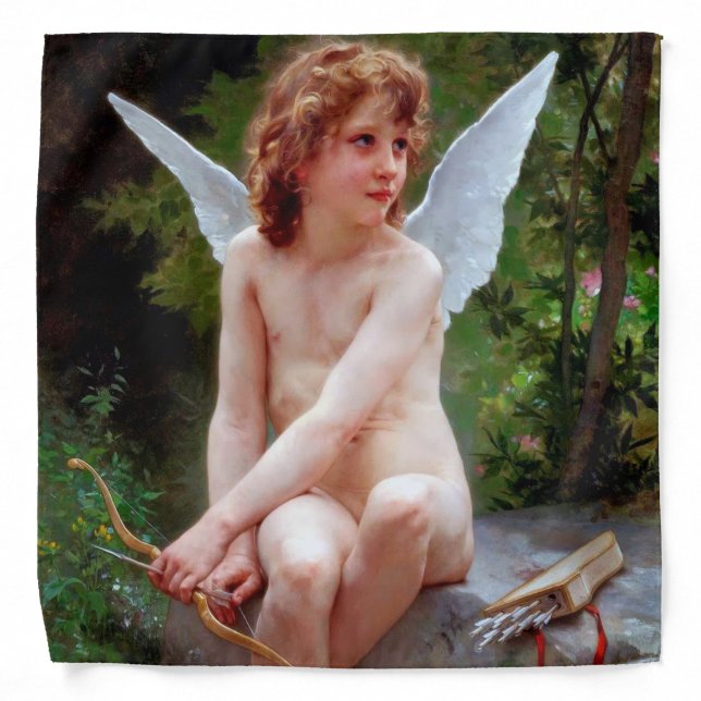 Cupid, Bouguereau Bandana (Front)
