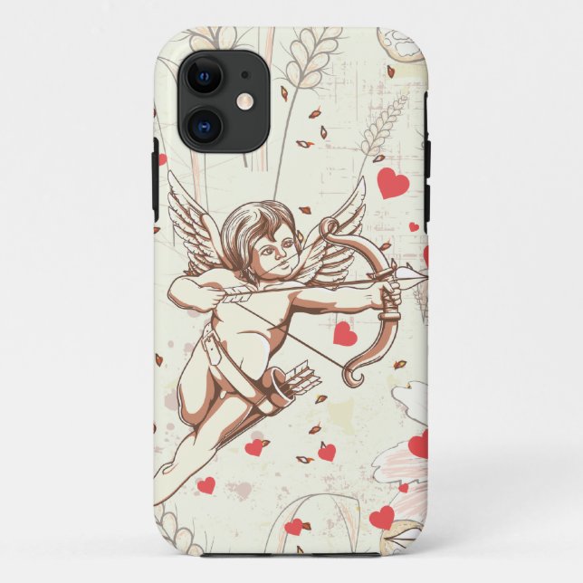 Cupid Bow and Arrow Case-Mate iPhone Case (Back)