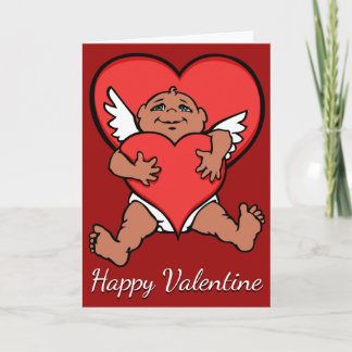 Cupid Cards Custom Valentines Greetings Card