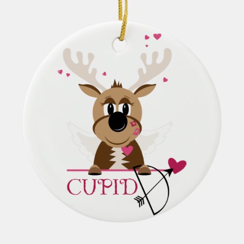 Cupid Ceramic Ornament