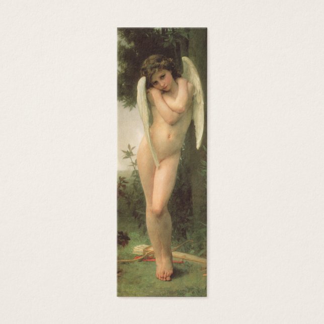 Cupid (Cupidon) Angel Portrait by Bouguereau (Front)