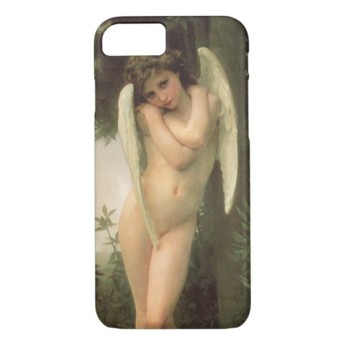 Cupid Cupidon Angel Portrait by Bouguereau iPhone 87 Case