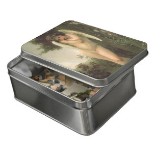 Cupid (Cupidon) Angel Portrait by Bouguereau Jigsaw Puzzle