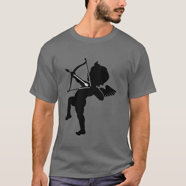 Cupid - Cupids Bow and Arrow of Love T-Shirt (Front)