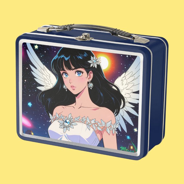 Cupid Girl Metal Lunchbox (Creator Uploaded)